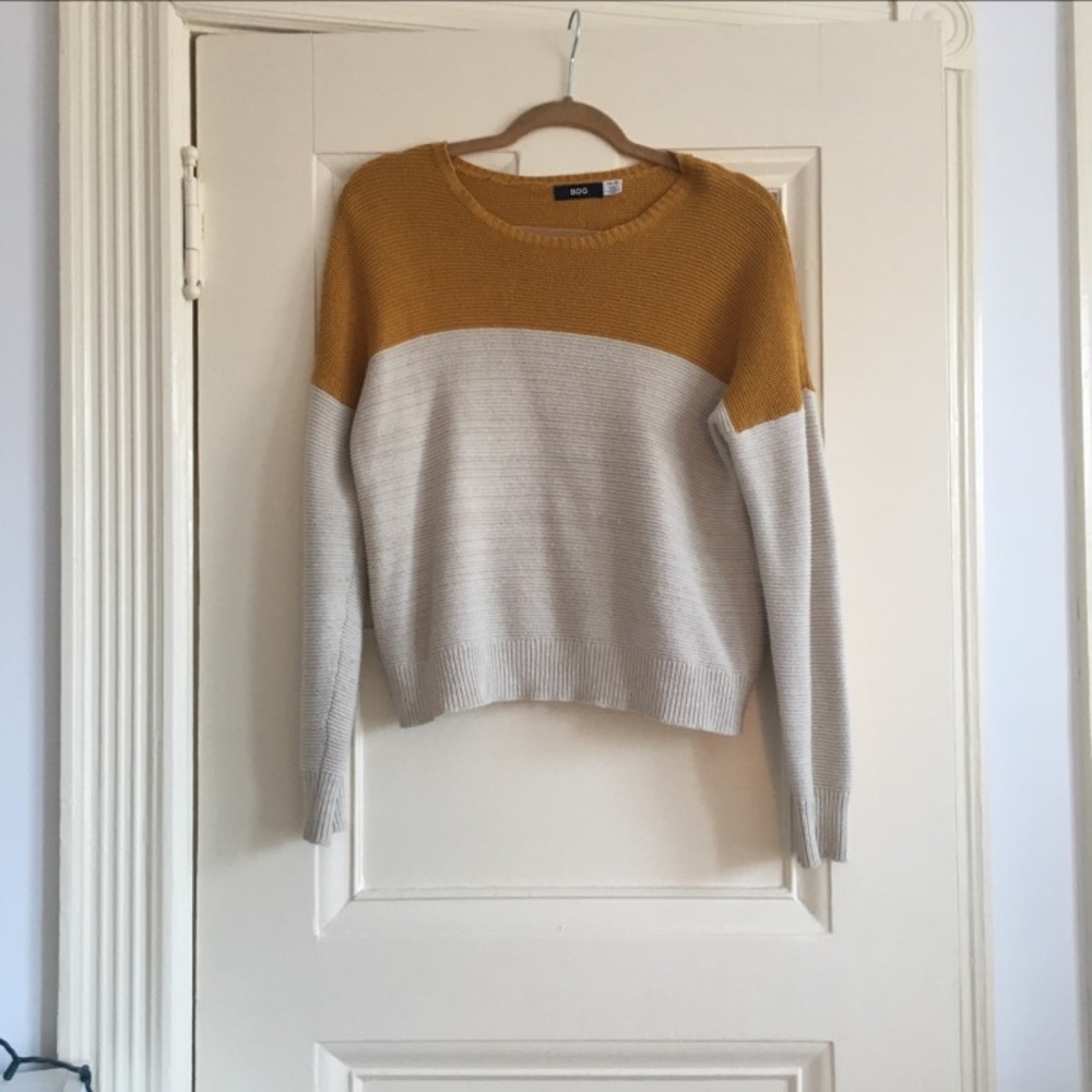 Urban Outfitters Mustard Sweater